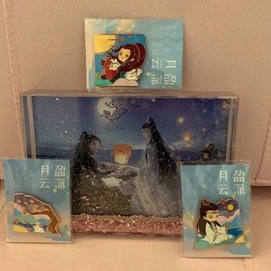 The Untamed MDZS Acrylic stand and pin set